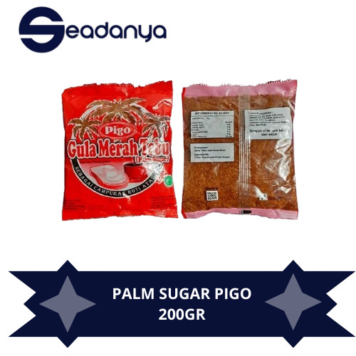 PALM SUGAR / GULA PALM PIGO 200GR / KARTON  (48PCS)