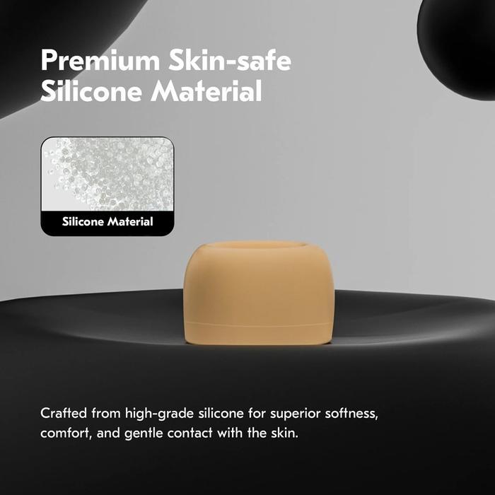 KBEAR Coffee Eartips Soft Silicone Replacement IEM Earphone Eartips - XS 1 Pair