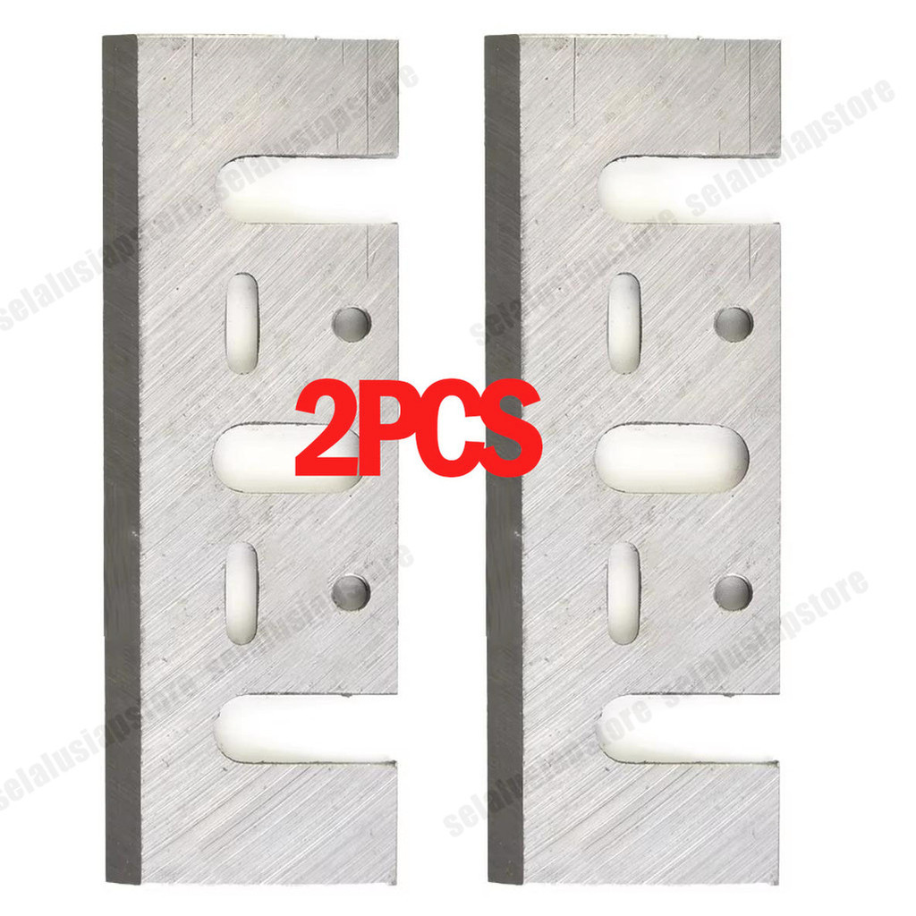 2PCS Mata Planer Blade TCT 82mm Mata Serut Planer Kayu TCT 82mm Mata Pisau Mesin Serut Kayu TCT 82mm