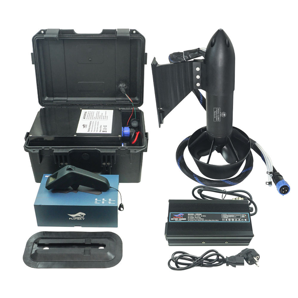 Flipsky 6000W Waterproof Brushless Motor 65161 Underwater Thruster Electric Boat Thruster 75200 ESC 