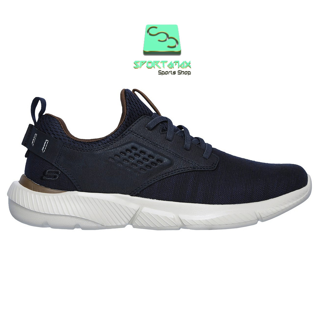 SEPATU ORIGINAL DISCOUNT MURAH SKECHERS Ingram 65862/BKNV black / navy