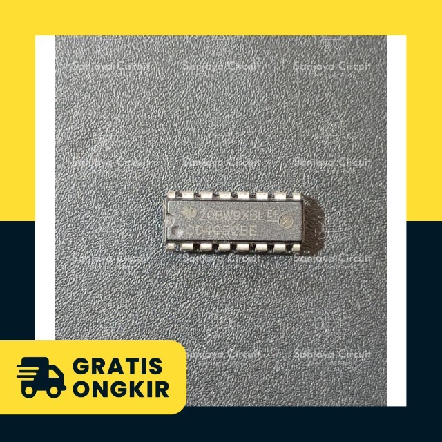 IC HCF4052 / HCF 4052 / CD4052 / CD 4052 / TC 4052 / MC 4052