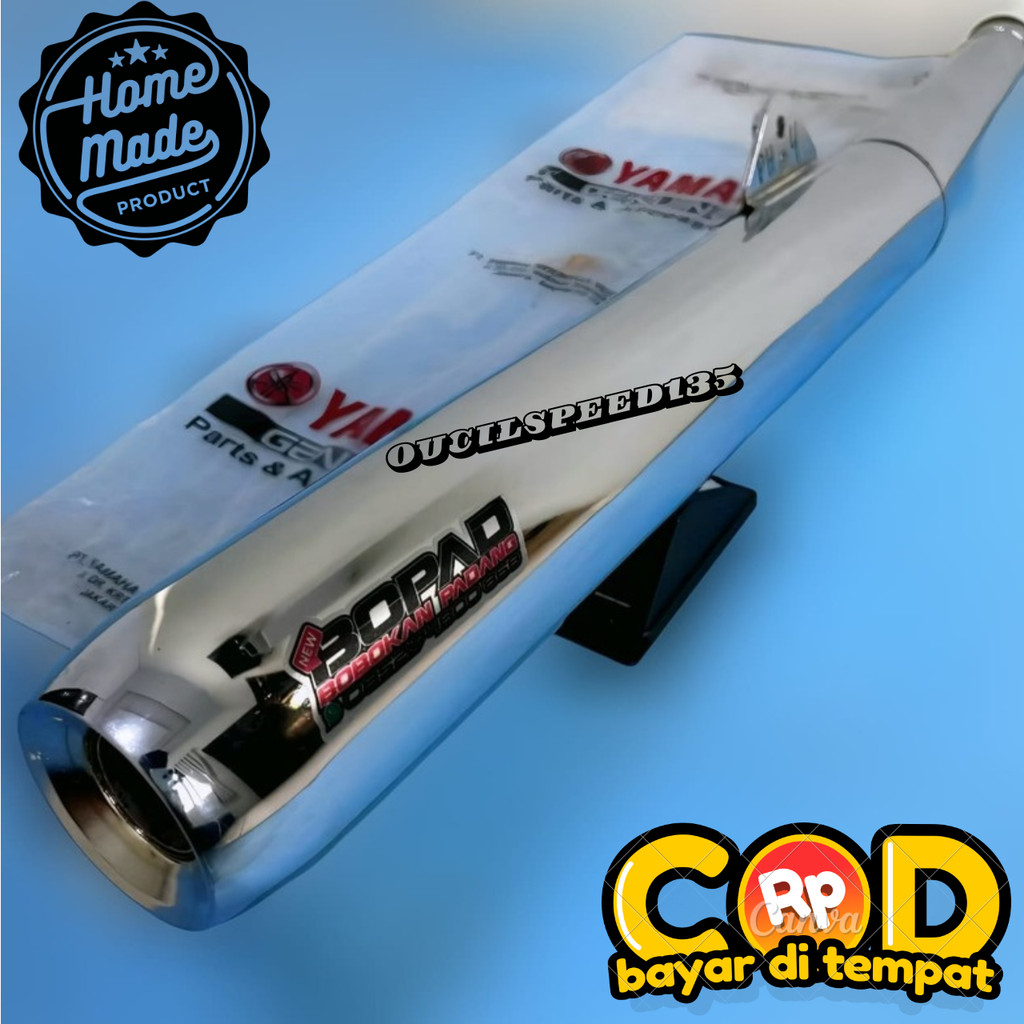 Knalpot Bopad Bobokan Padang Original Bopad knalpot Rx-King