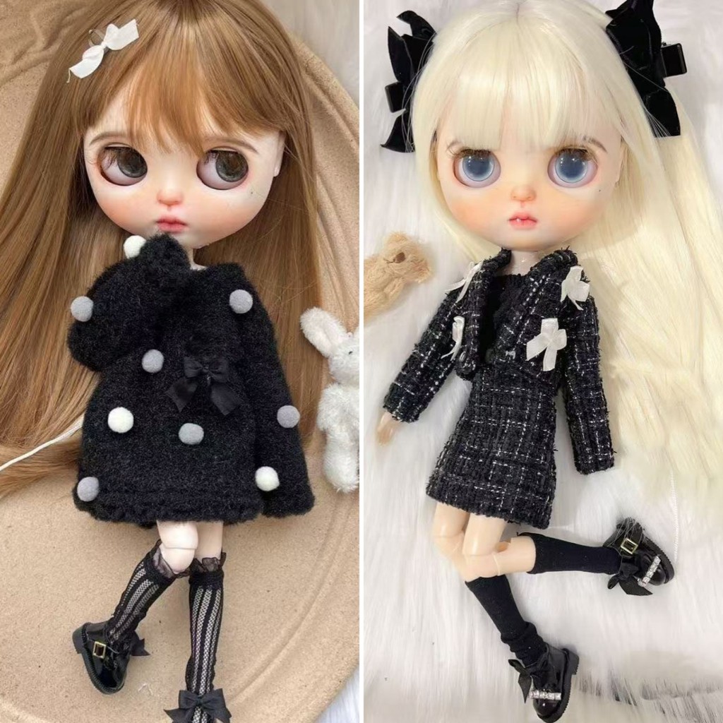Cute 1/6 Blythe Doll Clothes Replace Clothes Blythe Doll Outfit Accessories No Socks