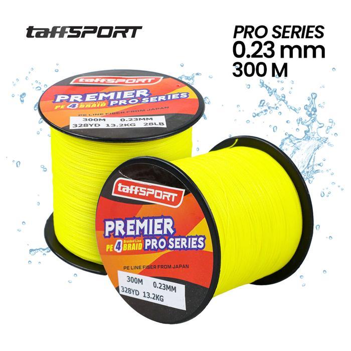 Senar Benang PE Tali Pancing Braided 0.14 0.23 0.33 Anti Kusut Keriting Premier Pro Series 300 M - K