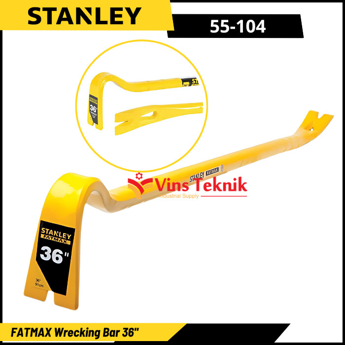 STANLEY FATMAX 55-104 Wrecking Bar Linggis Congkel Heavy Duty 55-104