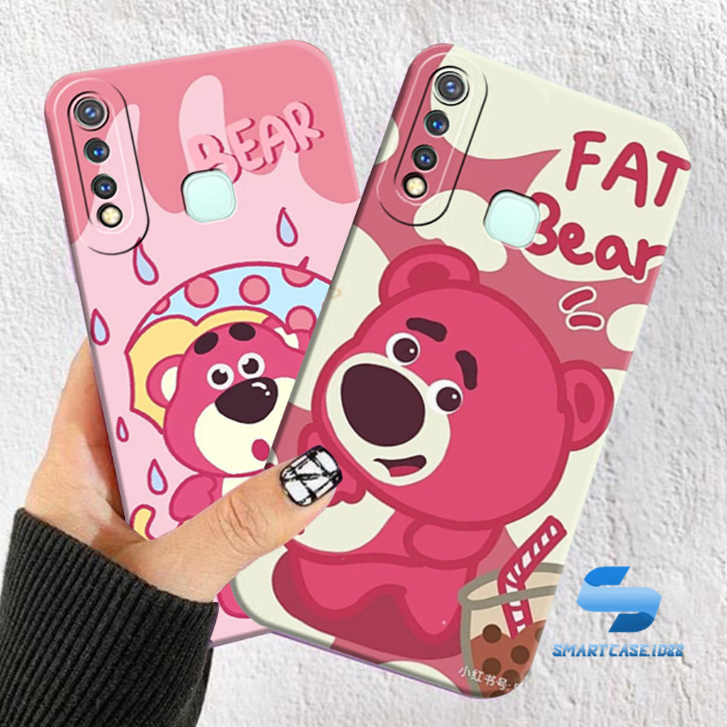 Softcase Vivo Y11/Y12/Y12i/Y15/Y17/Y19 Motif Kartun Lotso Toy Story - Case Pinky - Case Cantik - Cas