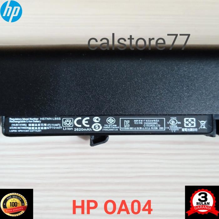 Baterai Laptop HP Pavilion 14-G102AU, G008AU, G006AU, 14-G000 OA04