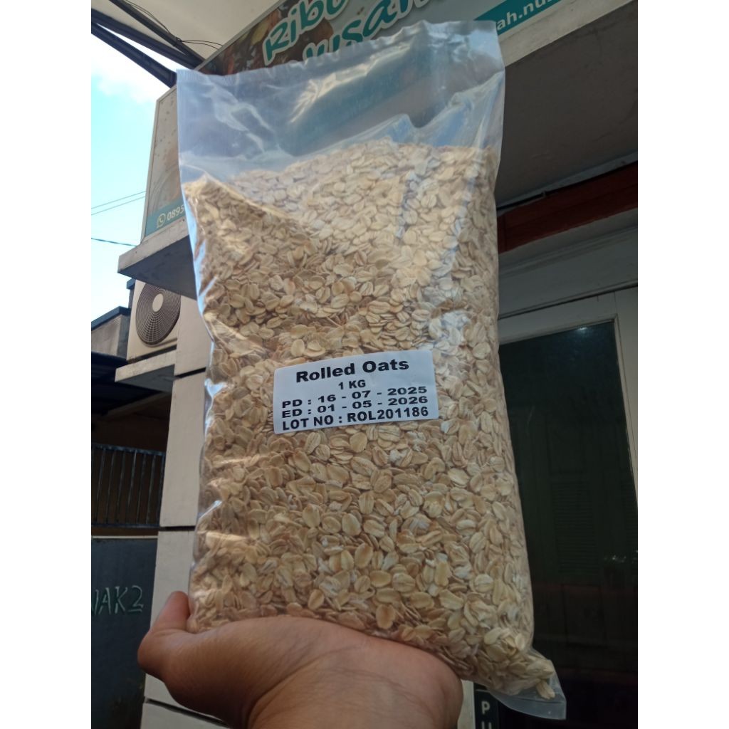 1kg Rolled Oats Premium