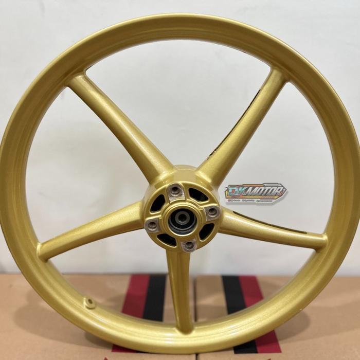 Velg Pelg Depan V ROSSI Sprint Sanca Copy Replika RCB Yamaha Honda 140 160 17 - Gold 160