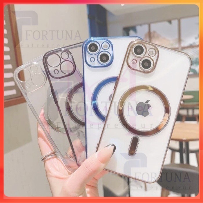 CUSTOM CASE MAGSAFE ELEKTROPLATING FOR IPHONE 12 12 PRO 12 PRO MAX -BD