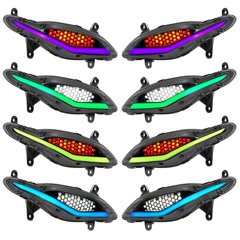 Garasi Biled Alis Led Gaban Jupiter Z1 7 Warna Lampu Senja Motor Pnp Custom