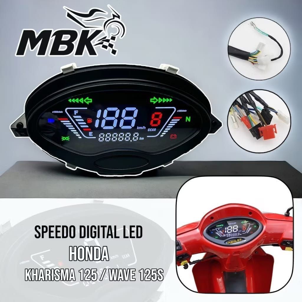 Speedometer Honda Kharisma 125 & Wave 125X