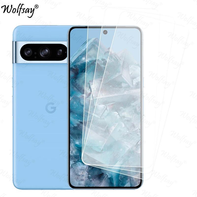 Transparent Phone Glass For Google Pixel 9 Pro Screen Protector Google Pixel 8 9 Pro Tempered Glass 