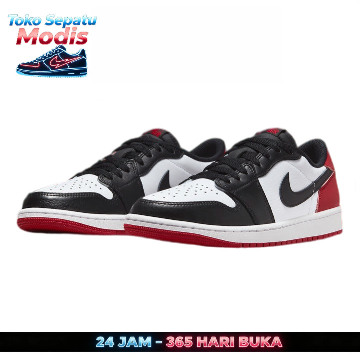 Nike Air Jordan 1 Low OG Jari Kaki Hitam, Sneaker Air Jordan 1