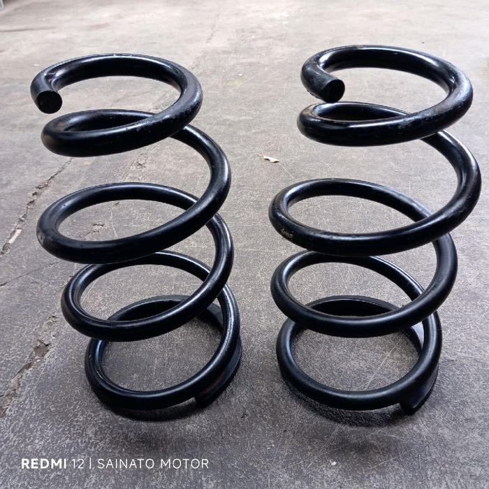 sepasang coil koil spring per spiral keong bagian depan toyota kijang innova diesel copotan STD stan