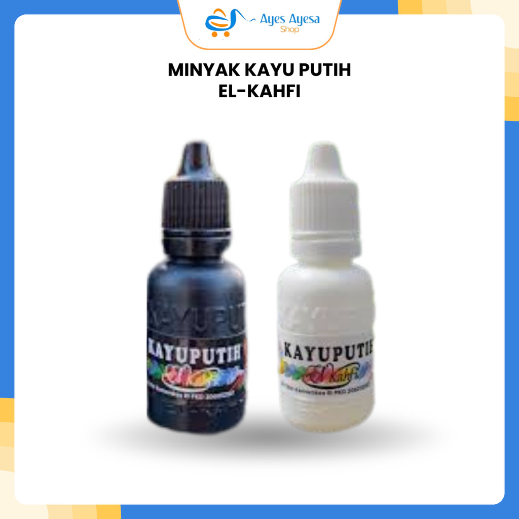 minyak kayu putih plus El kahfi