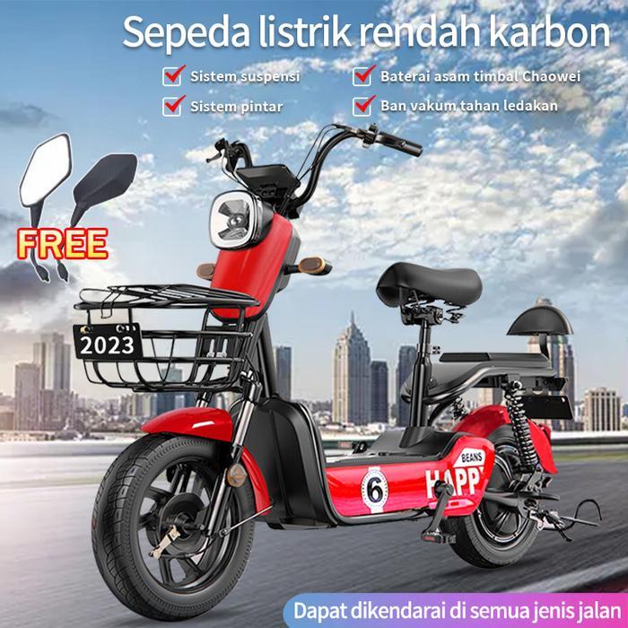 Sepeda Listrik Motor Sepeda Listrik Dewasa Sepeda Listrik Premium - standar-M