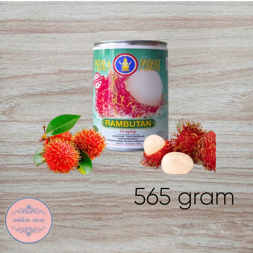 Rambutan in syrup phra phrom 565 gr