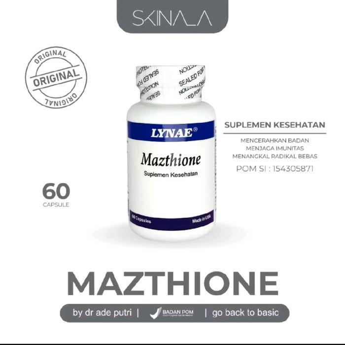 [READY] Stock MAZTHIONE 60 Kapsul Suplemen Kulit Pencerahan