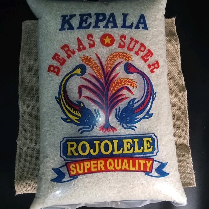 PROMO  BERAS CAP ROJOLELE/BMW/BUNGA 5 KG BERAS PUTIH Rice  Food Nasi rojo - ROJOLELE, 5 KG