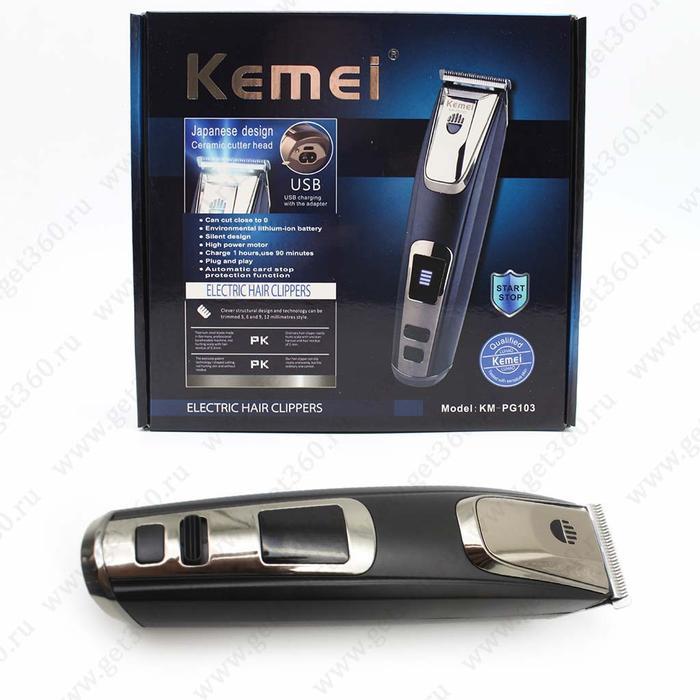 PROMO  Mesin Cukur Rambut Kemei KM-PG 103 Alat Cukur Hair Clipper jenggot - PG 103