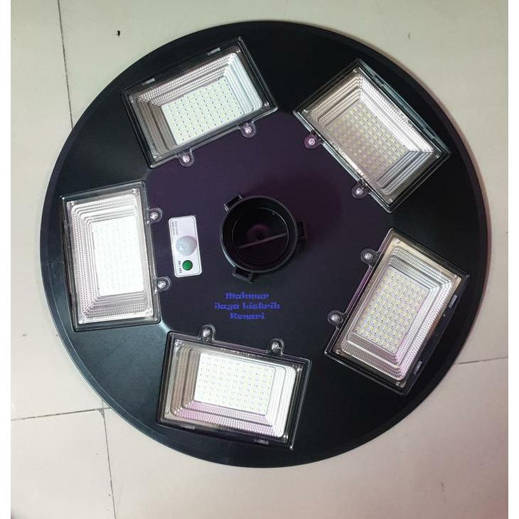 LAMPU PJU LED SOLAR CELL 300 WATT JALAN 500 w STREET LIGHT UFO Taman - 500 Watt