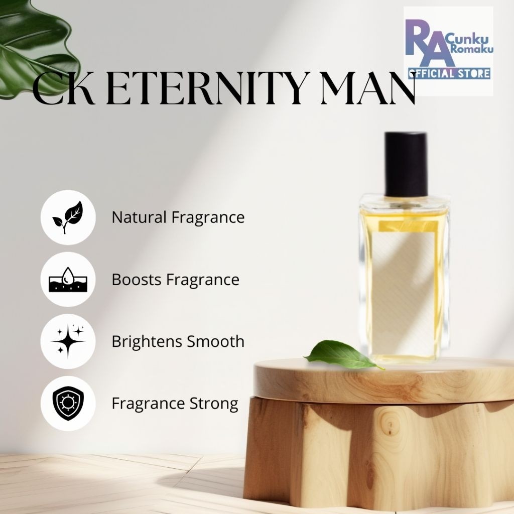RACUNKU Best Seller For Man Parfum Premium CK ETERNITY MAN 60ml | Parfume Pria & Wanita Tahan Lama 2