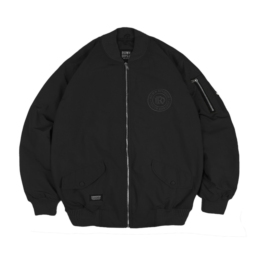 Rown Division Jaket Bomber Upton Black
