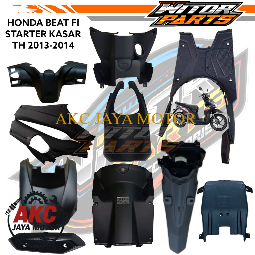 ECERAN SATUAN Body Kasar Honda Beat Fi / Beat Fi 2012 2013 2014 / Full Body Kasar Beat Fi Lama Paru 