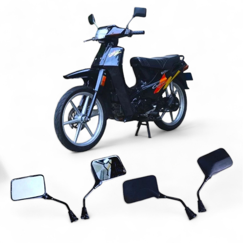 Kaca Spion suzuki rc 100 80 rc80 rc100 crystal bravo ts100 Spion suzuki rc 100 ts 100