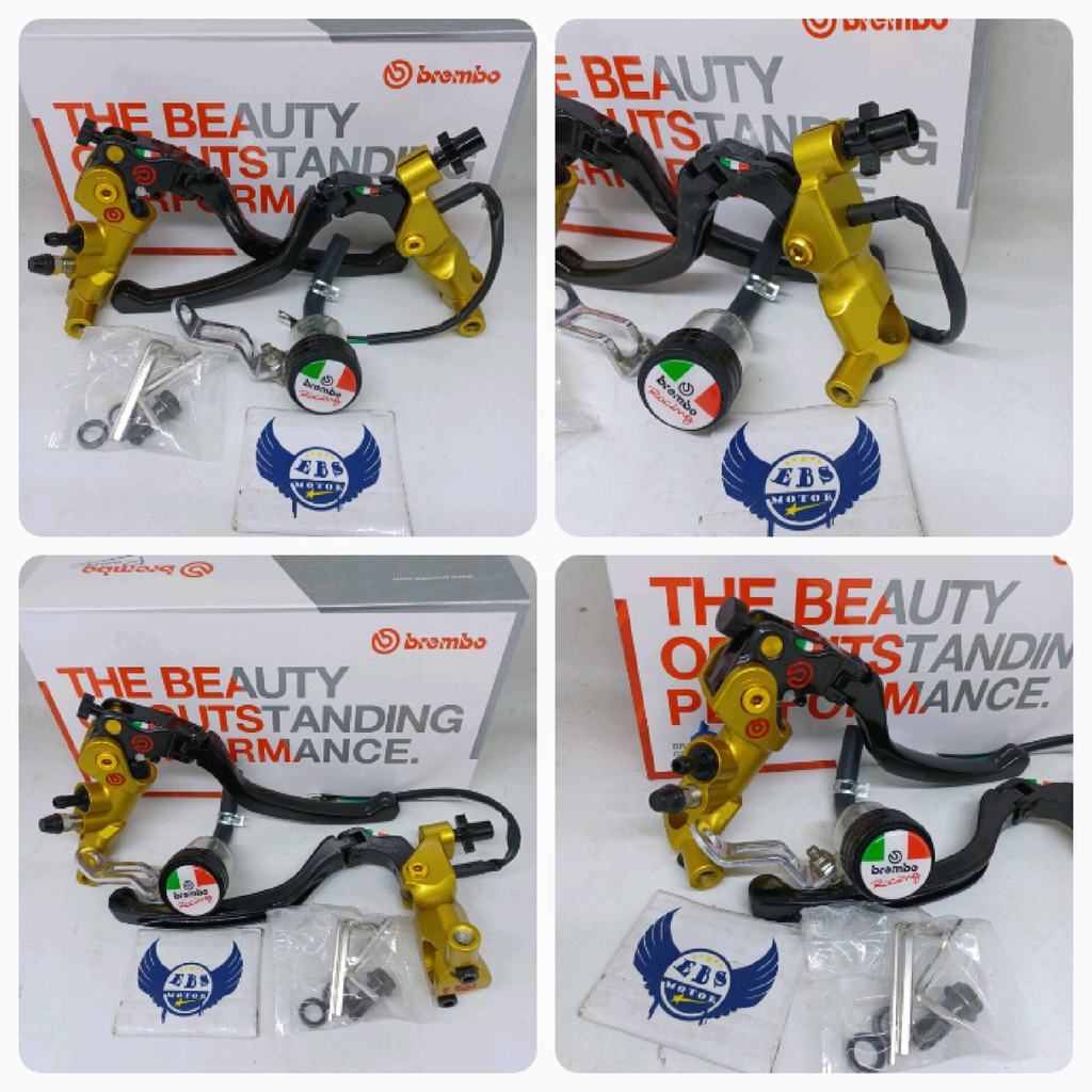 MASTER REM IZUMI RCS 15 TANGKAI GOLD THAILAND KIRI KANAN SATU SET UNIVERSAL NINJA VIXION BEAT MIO SC