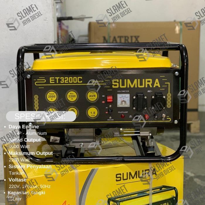 Genset Sumura ET 3200 C - 2200Watt