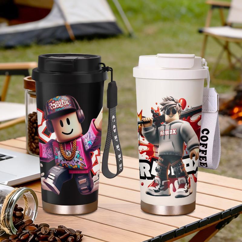 Tumbler Roblox Botol Air Minum Aesthetic Stainless Steel Tumblr CUP 500 ML Termos Viral Tahan Dingin