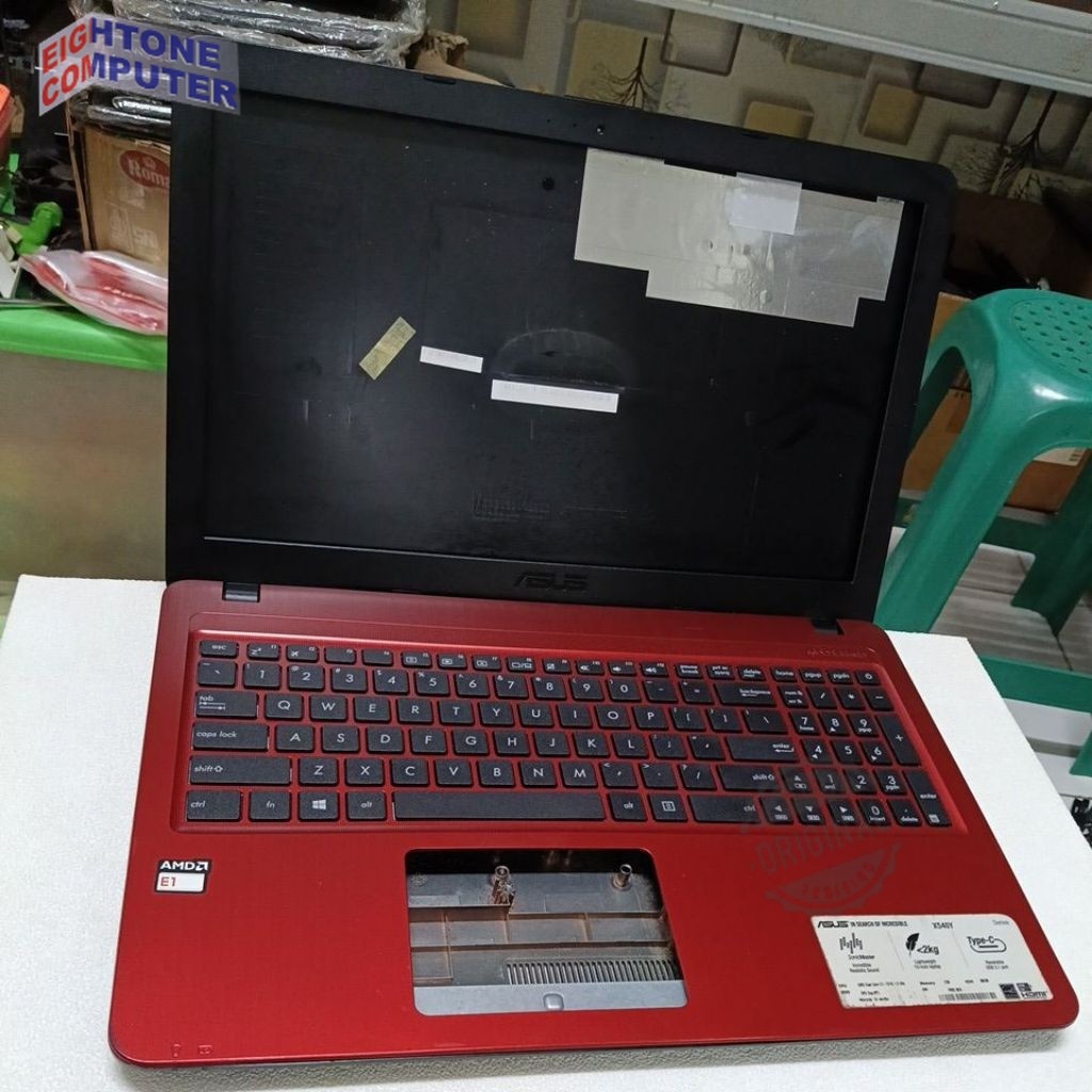 Casing Fullbody Fullset ASUS  x540 x540Y x540L x540LJ x540LA x540YA _red