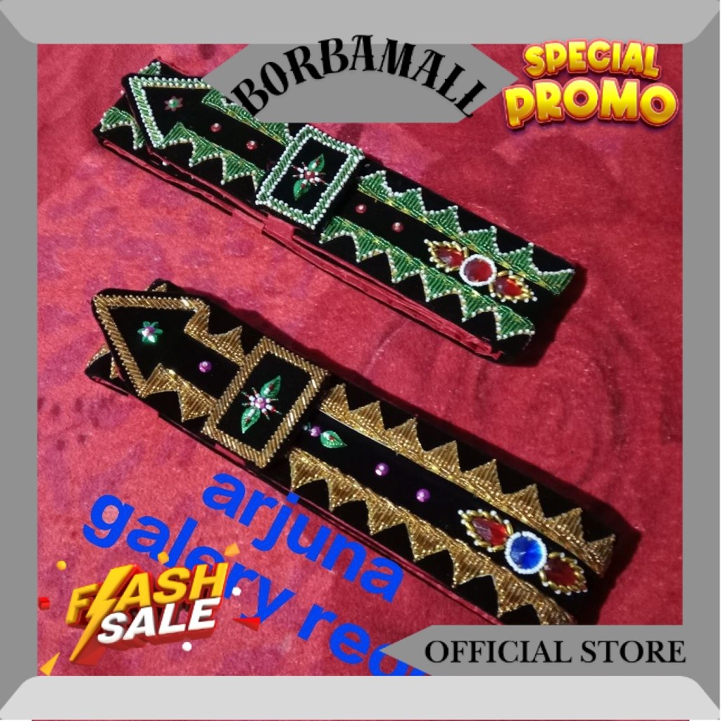 SABUK / IKAT PINGGANG / JATHIL / JARANAN ( FREE NAMA ) JF