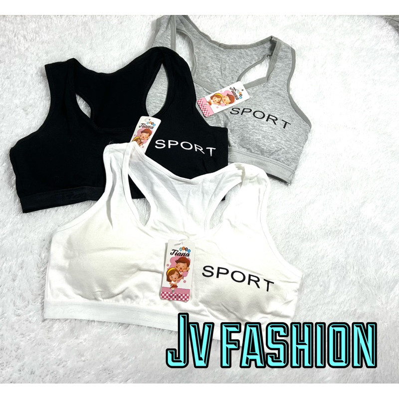 Miniset Silang Sporty untuk Remaja Putri, Bahan Kaos