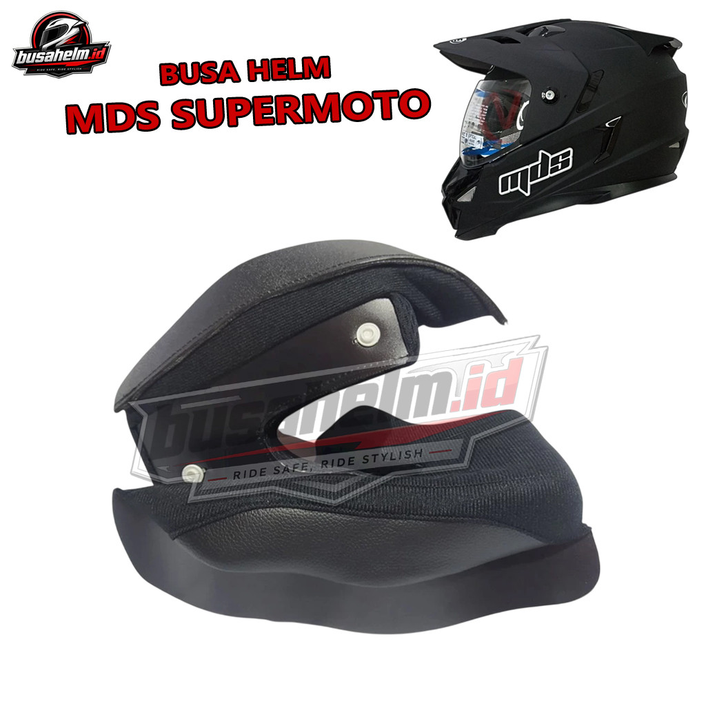 Busa Helm MDS Supermoto Busa Pipi / Kuping MDS Supermoto