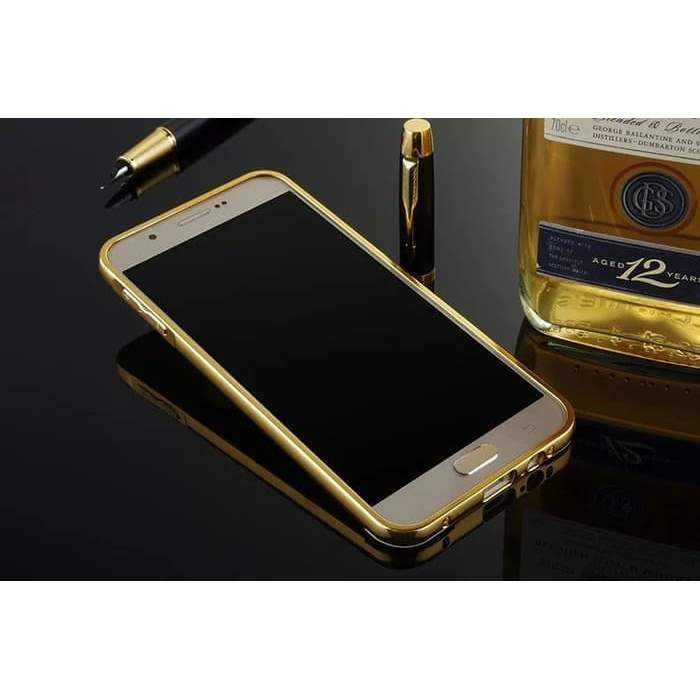 Case Alumunium Samsung Galaxy Grand 2 G7102 Bumper Mirror Slide
