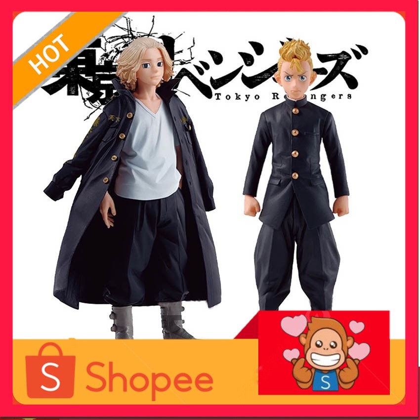 Tokyo Revengers Action Figure 18CM Anime Manjiro Sano Mikey,  Action Figure Takemichi Hanagaki, Sano