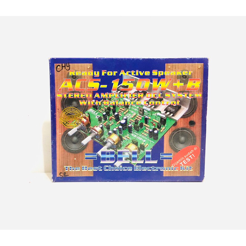 Kit Power Speker Aktif ACS - 150W Stereo