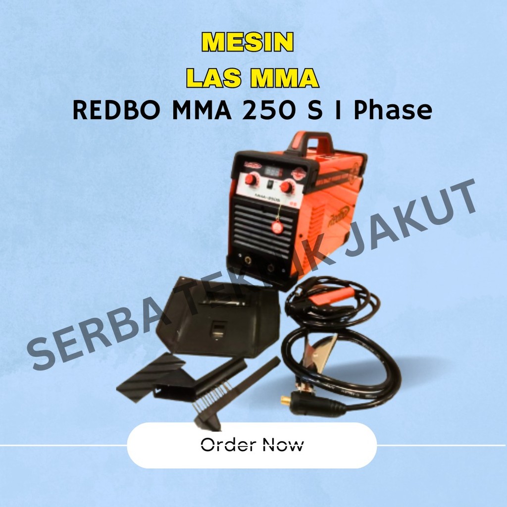 MESIN LAS LISTRIK MMA 300 A REDBO 315 3 PHASE - 315s 1 PHASE TRAVO LAS 250 3 Phase