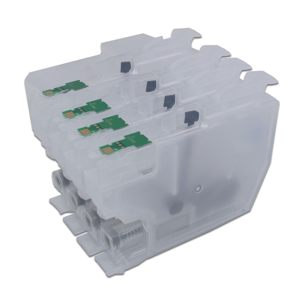 LC422 LC422XL Refillable Ink Cartridge With sposable Chip For Brother MFCJ5340DW MFCJ5345DW MFCJ5740