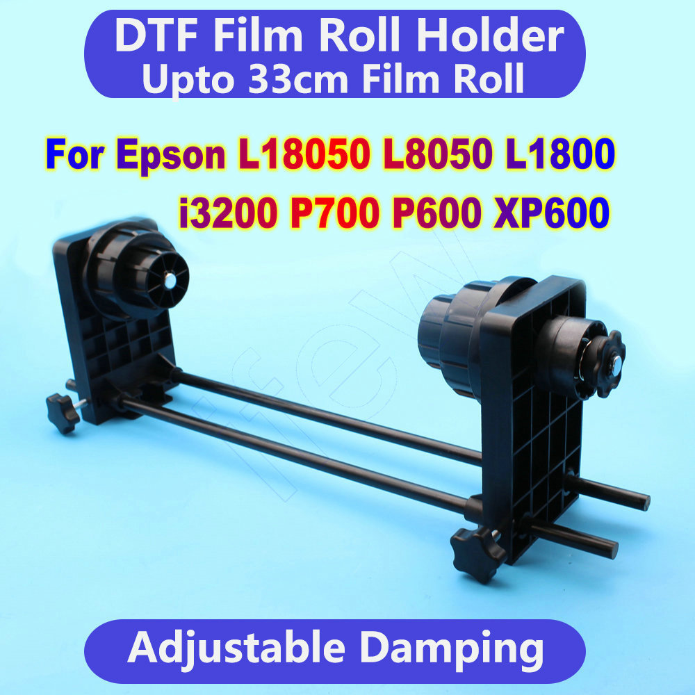DTF Film Roll Holder Film Roller Printer DTF Winder Take Up Roll Kit For Epson L18050 L8050 XP15000 