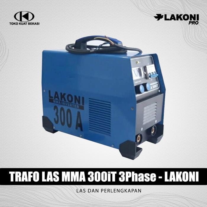 Mesin trafo las inverter LAKONI MMA 300iT 3phase