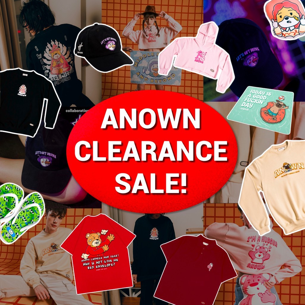 ANOWN CLEARANCE SALE