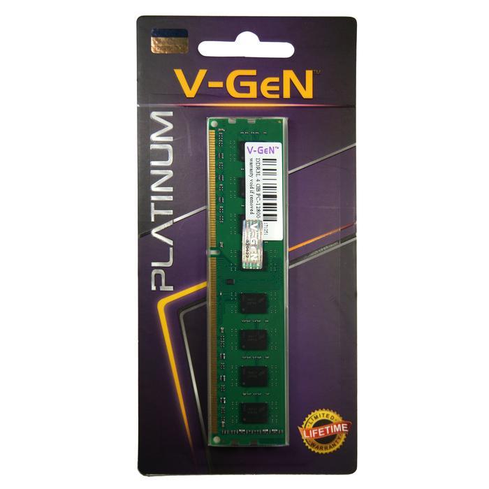 VGen Memory Longdim DDR3 4GB PC 10600/12800 TERLARIS