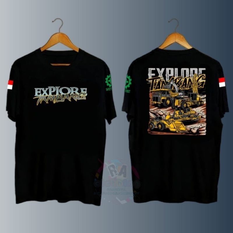 KAOS EXPLORE TAMBANG / Kaos Operator Tambang