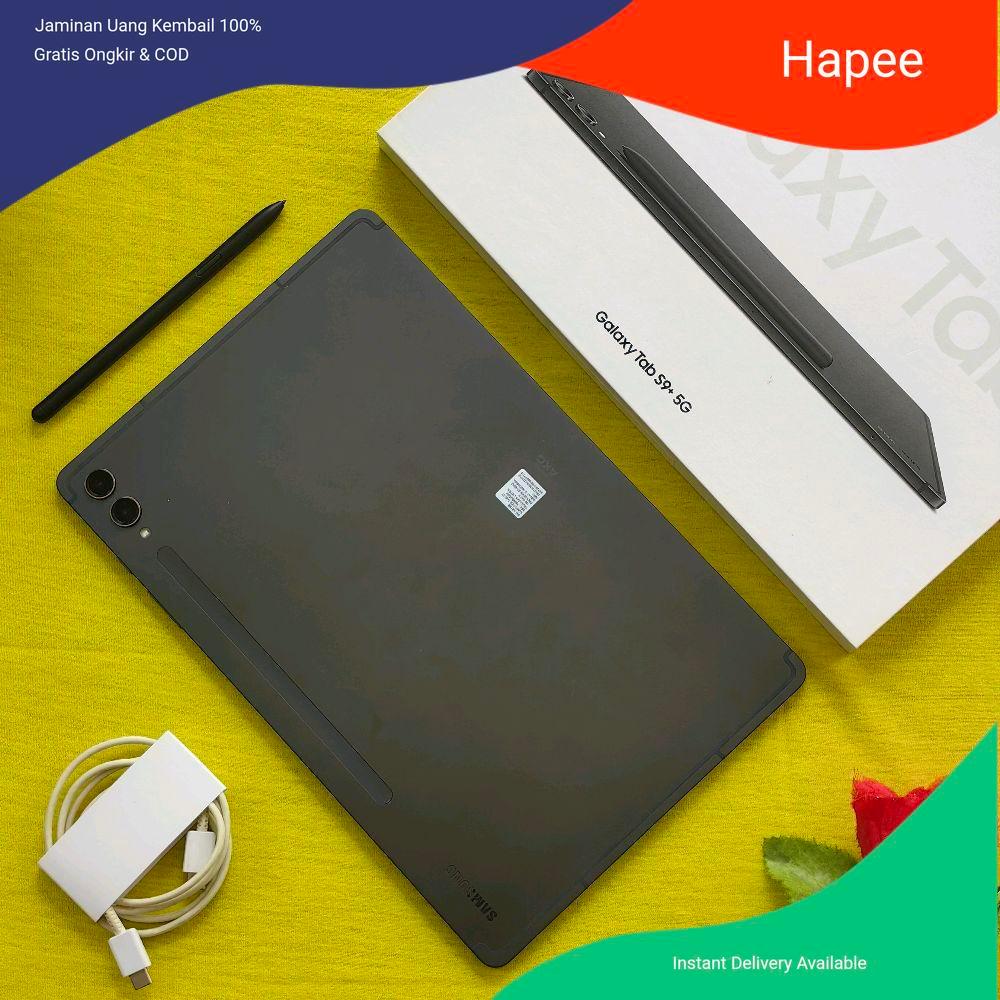 SAMSUNG TAB S9 Plus 5G 12/256GB Resmi Indonesia Sein Galaxy Tab S9+ 5G (Second terawat preloved)