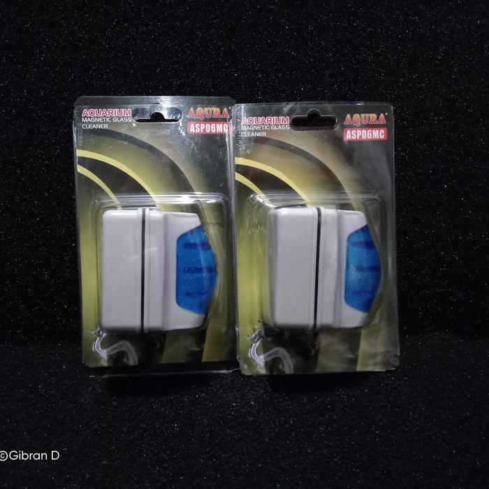 Pembersih Kaca Aquarium Magnet Kuat - bisa untuk kaca 8 mm